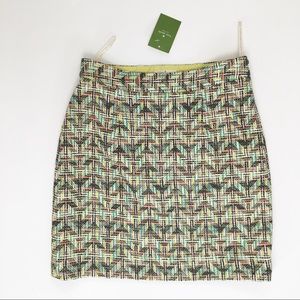 NWT Kate Spade Bright Summer Mini Skirt! $348 do 0